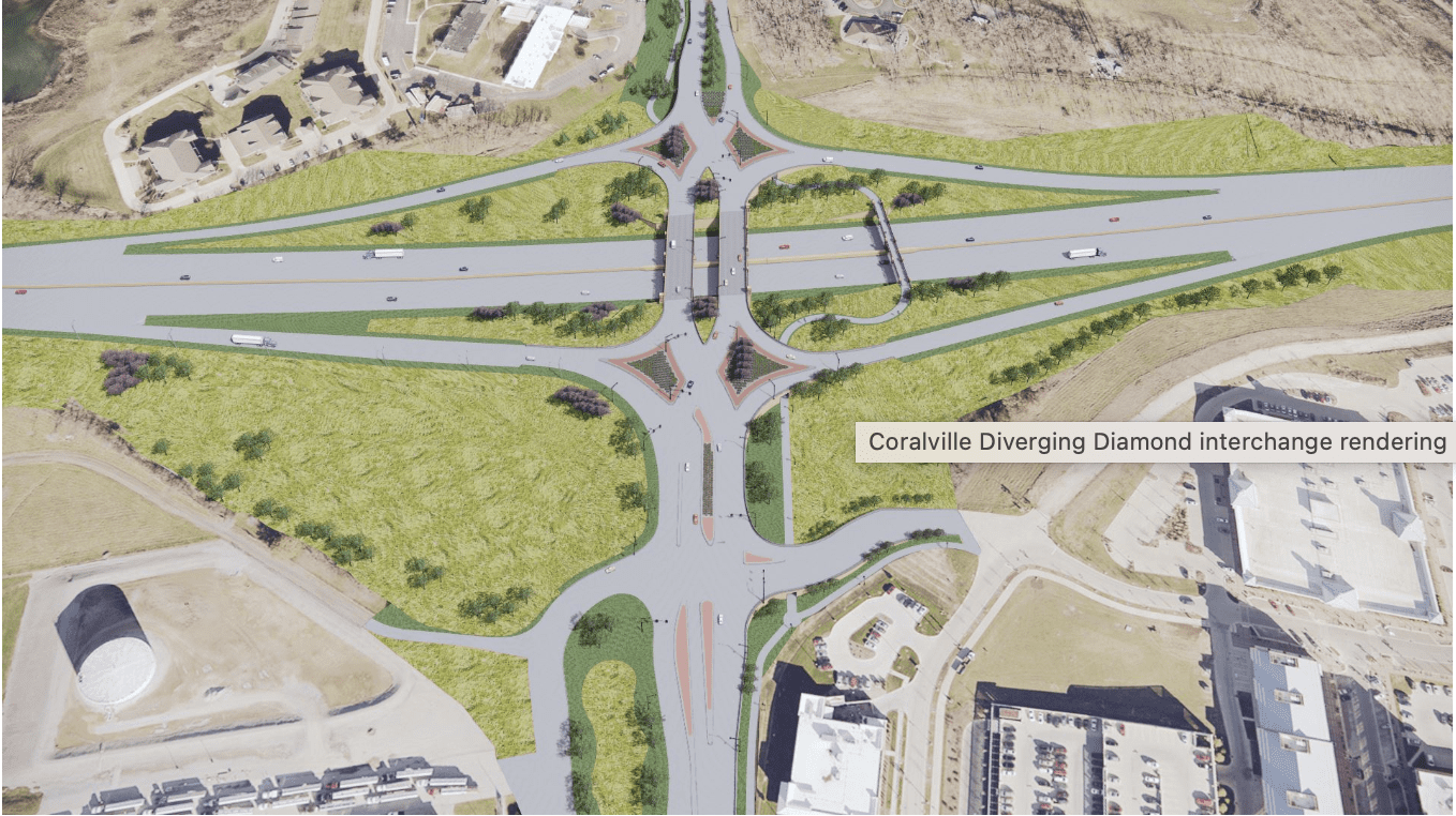 1st Avenue & I-80 Interchange (Exit 242) Construction | Iowa