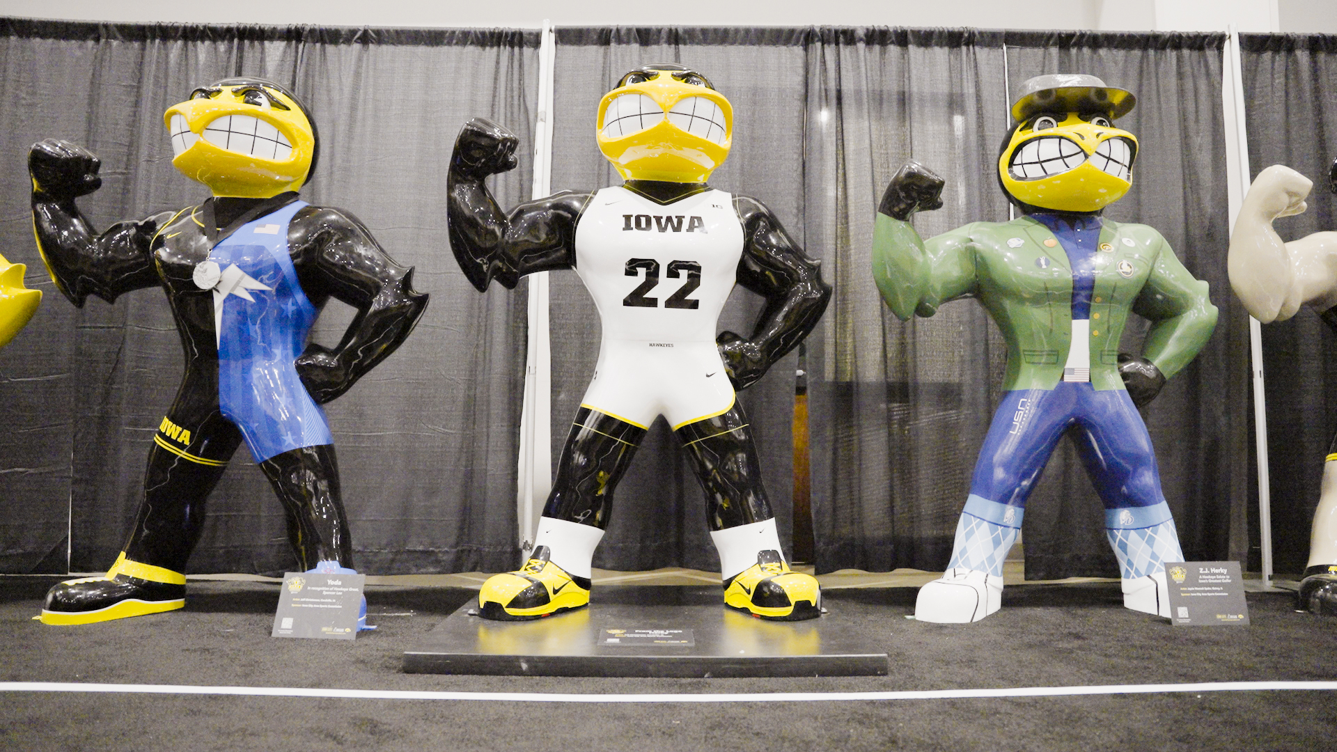 Herky Statues